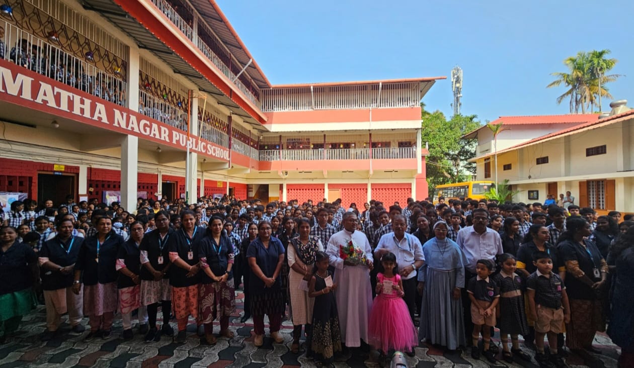 A heartfelt sent-off to our manager , Dr. Rev. Fr. Benny Palatty